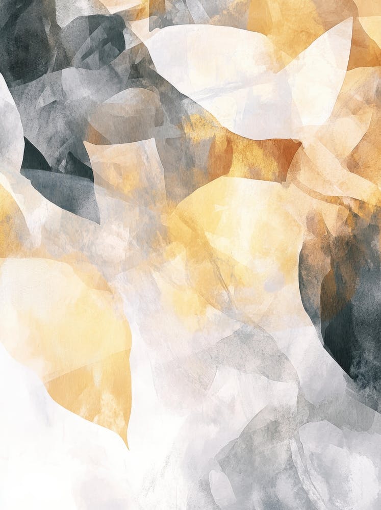 Abstract Leaves Canvas Print 16