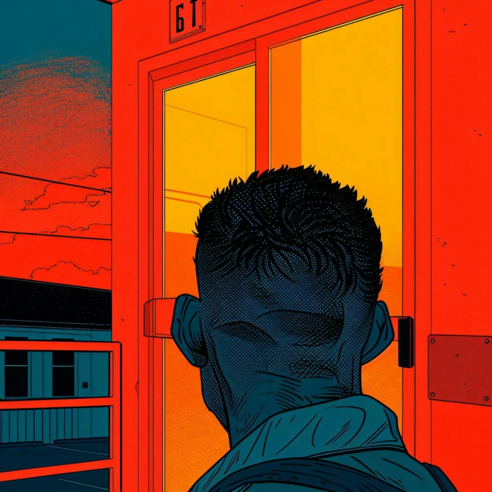 Man In A Phone Booth