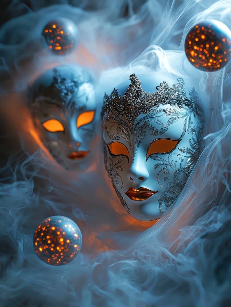Venezianische Maske 13