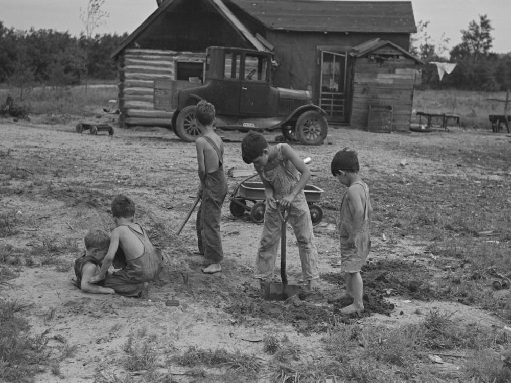 Art Simplot S Children, Near Black River Falls, Wisconsin By Russell Lee