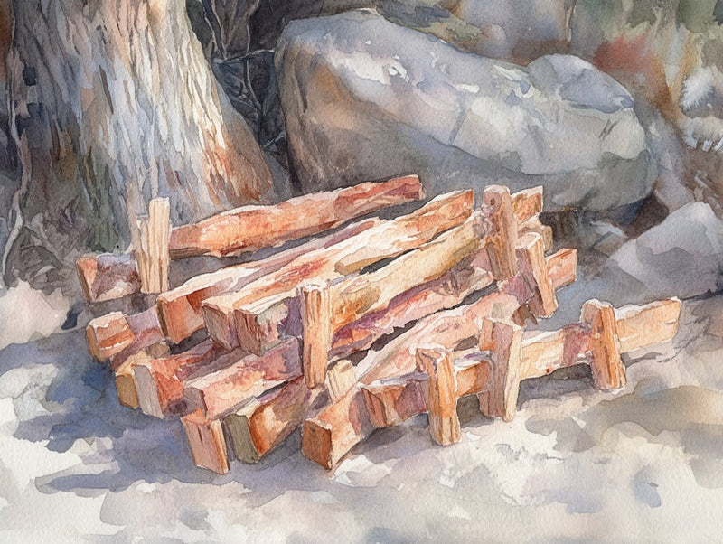 Logs By The Fire