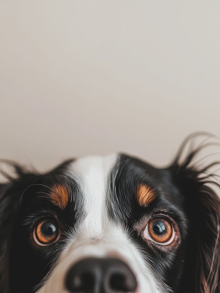Portrait Of A Dog.Generated AI.