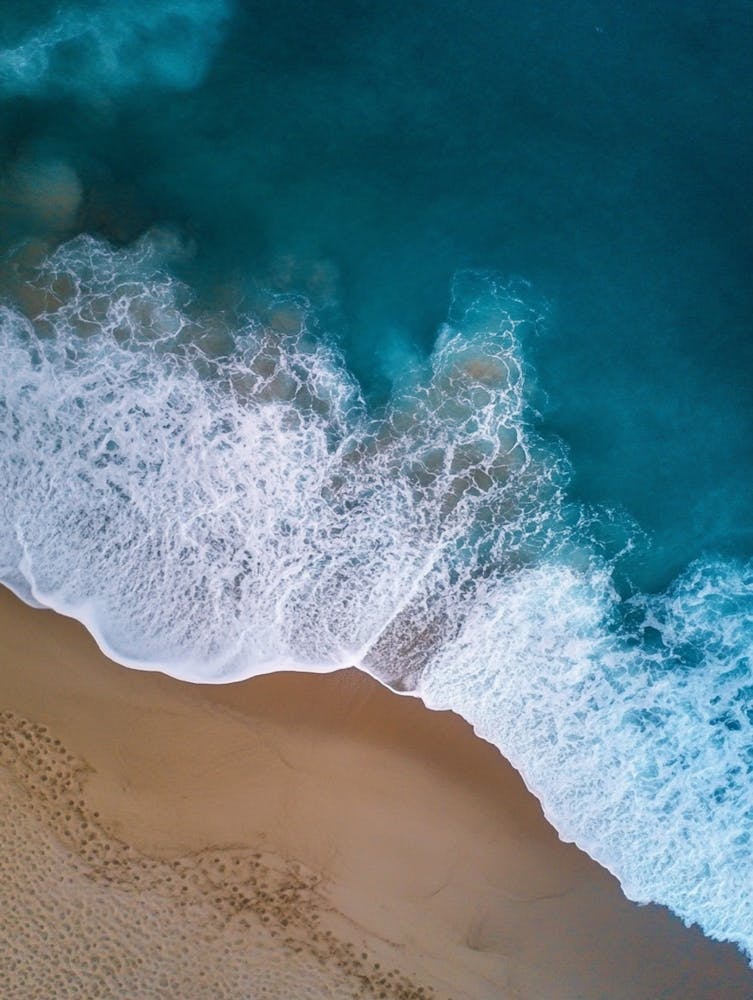 Aerial View Of A Beach 107