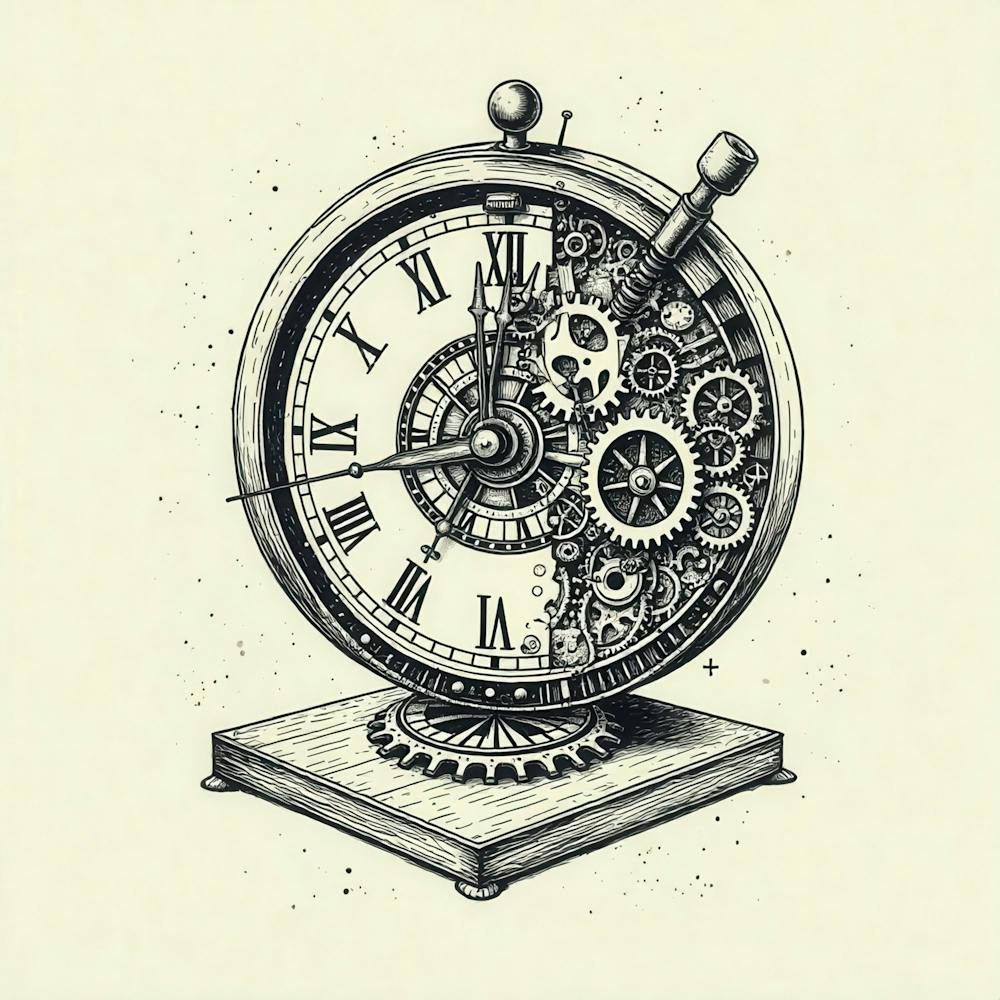 Uhr Zeichnung