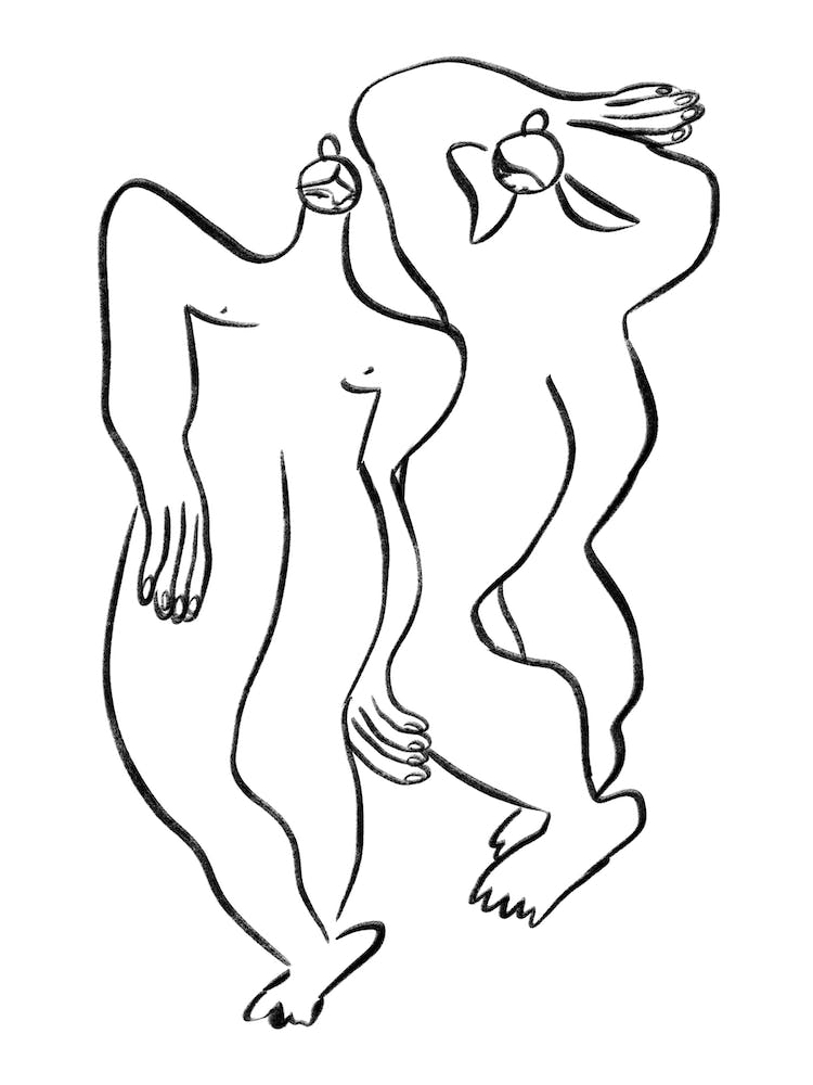 Deux Femmes Nues