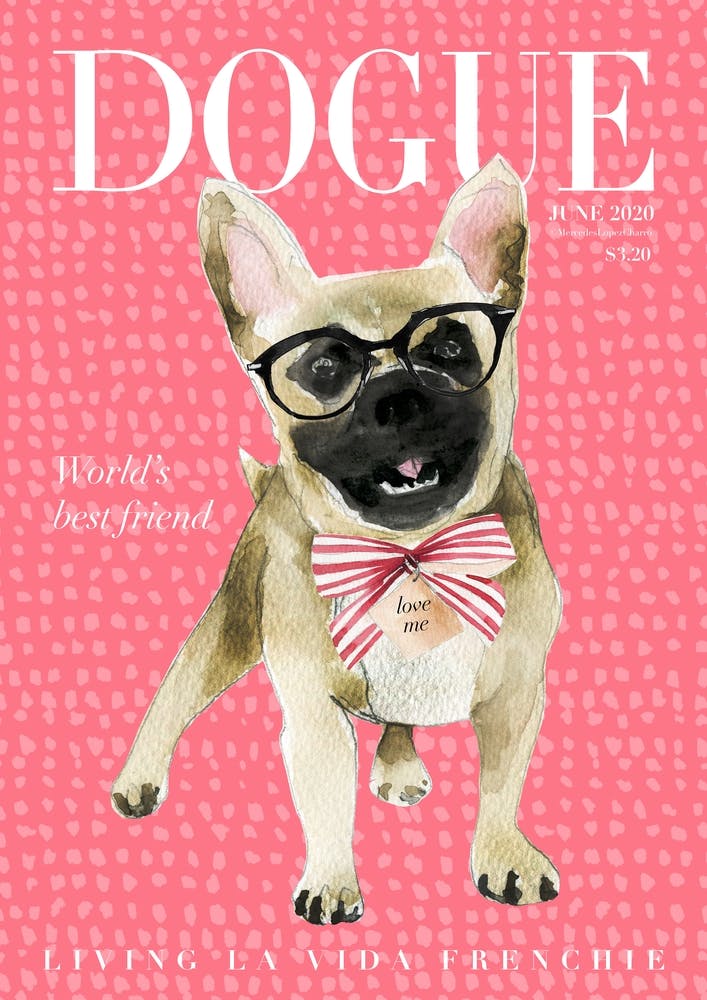 Frenchie Dogue Pink
