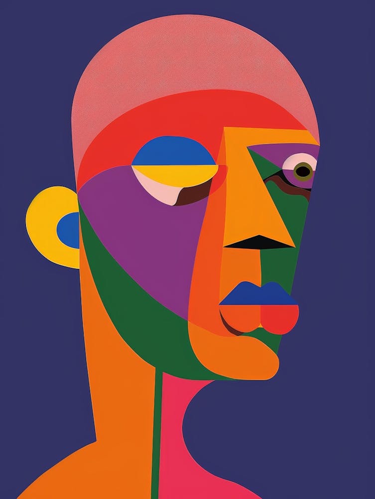 Face Of A Man 9