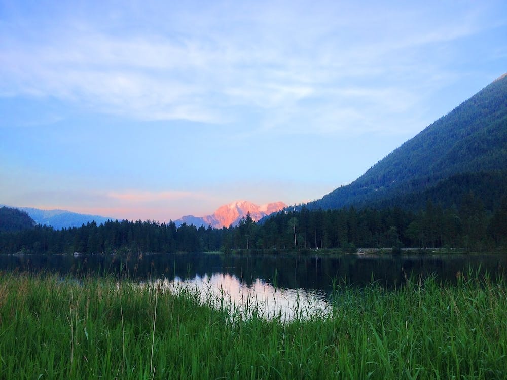 Sunrise Over A Lake
