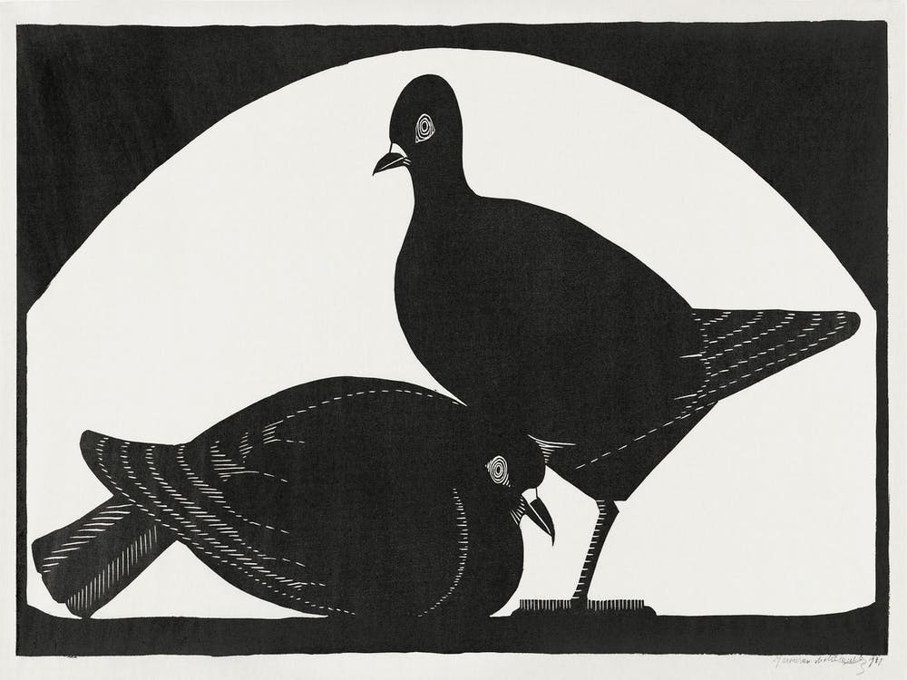Two Pigeons (1931), Samuel Jessurun