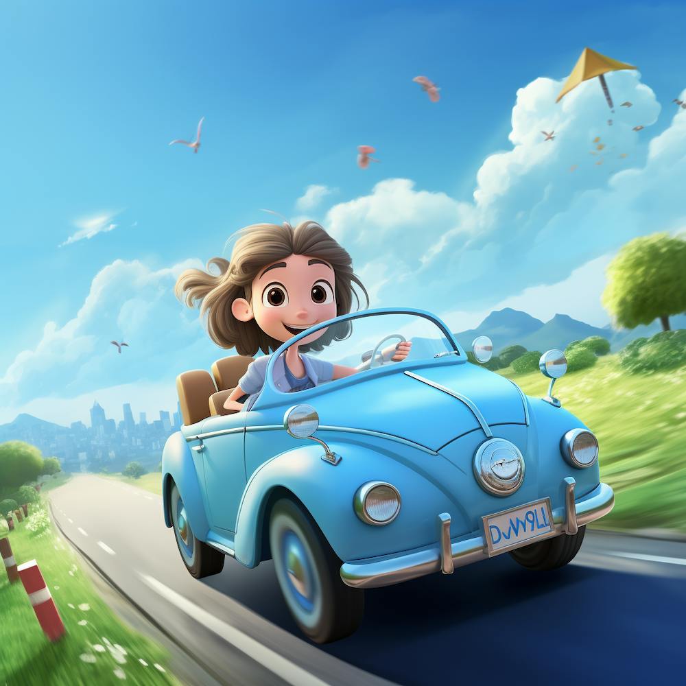 Shivangi Chavda A Light Blue Coloured 3d Car Open From Top A Cu De2cf193 0a2f 499c 93f6 Ffe27974dbce