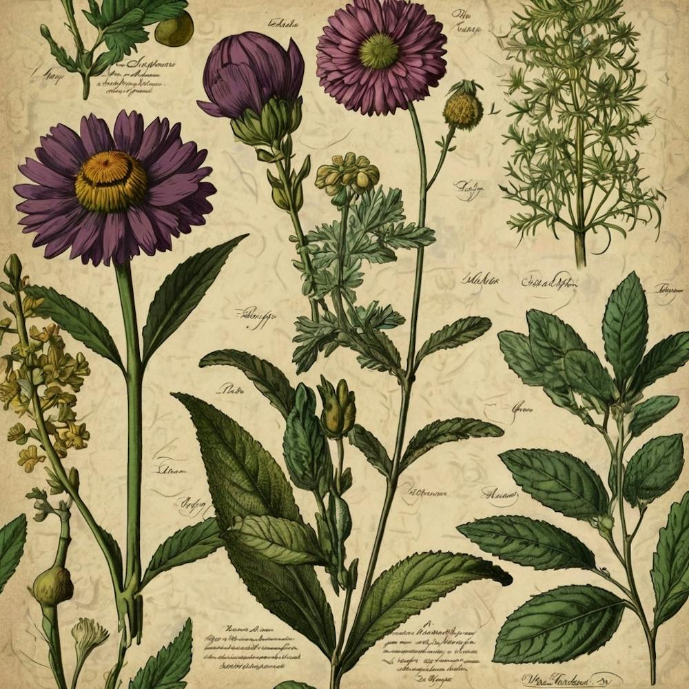 vintage Botanical Print