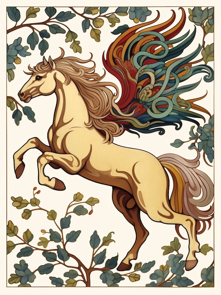 Floral Pegasus 2