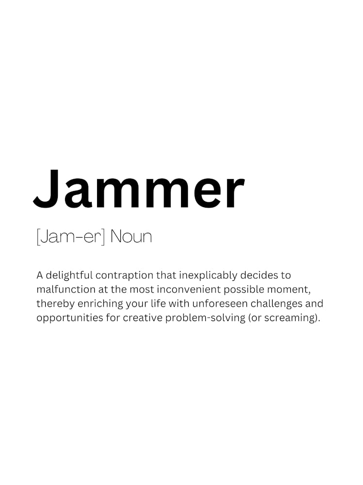 Jammer Definition Meaning