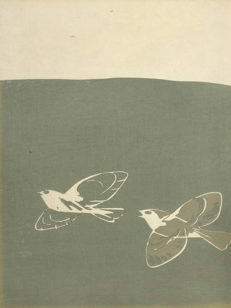 Birds In Flight 1