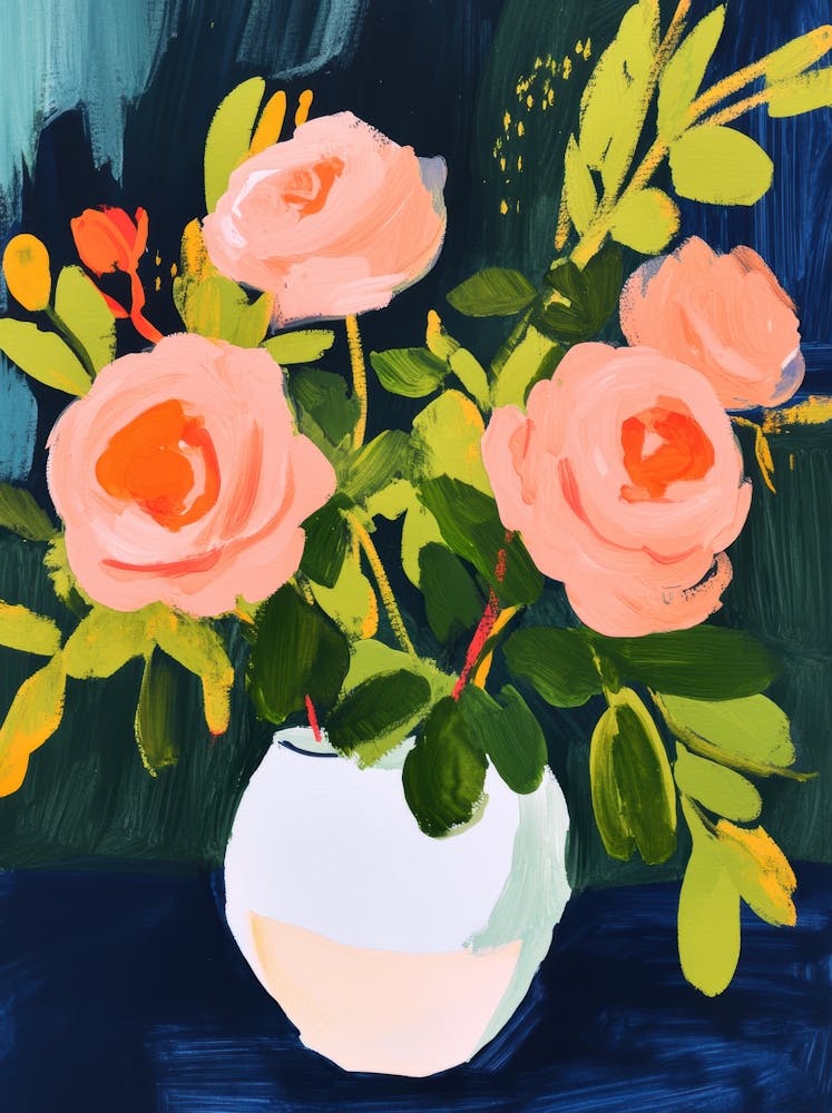 Roses In A Vase 18
