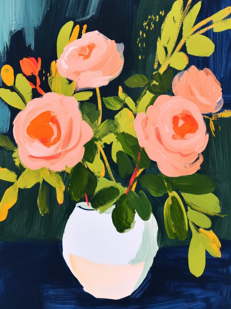 Roses In A Vase 18