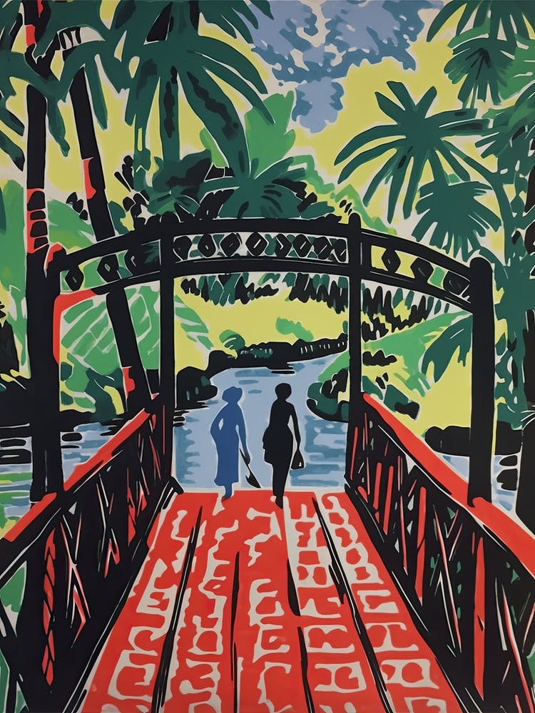 Iron Bridge England Colourful 4
