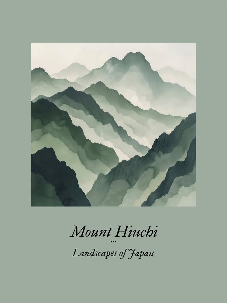 Landscapes Of Japan Mount Hiuchi 12