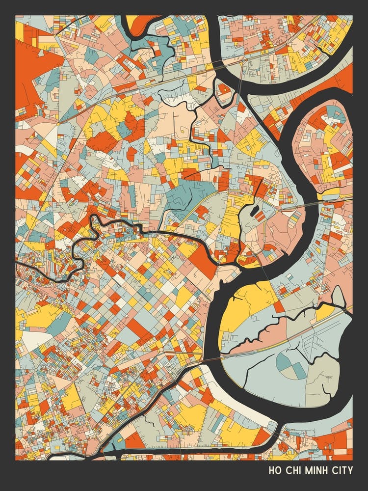 Ho Chi Minh City Vietnam Map