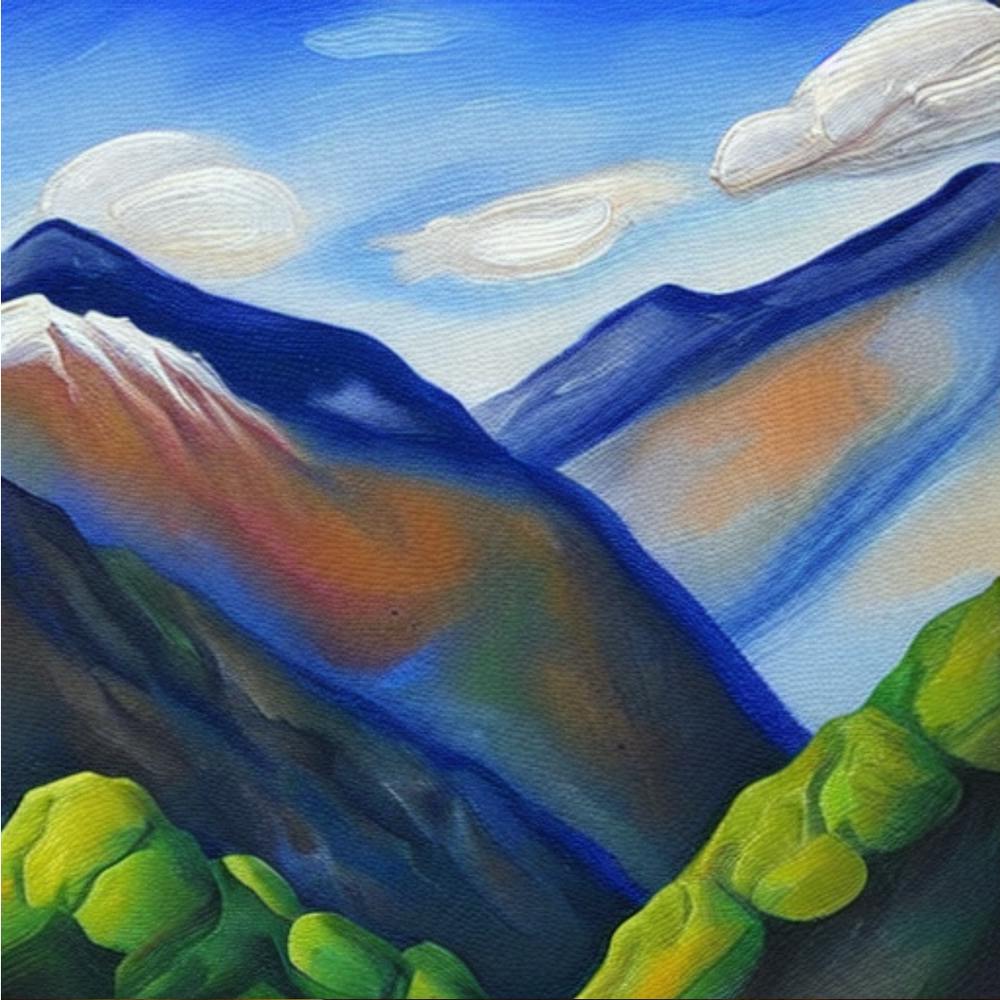 Mountains And Clouds