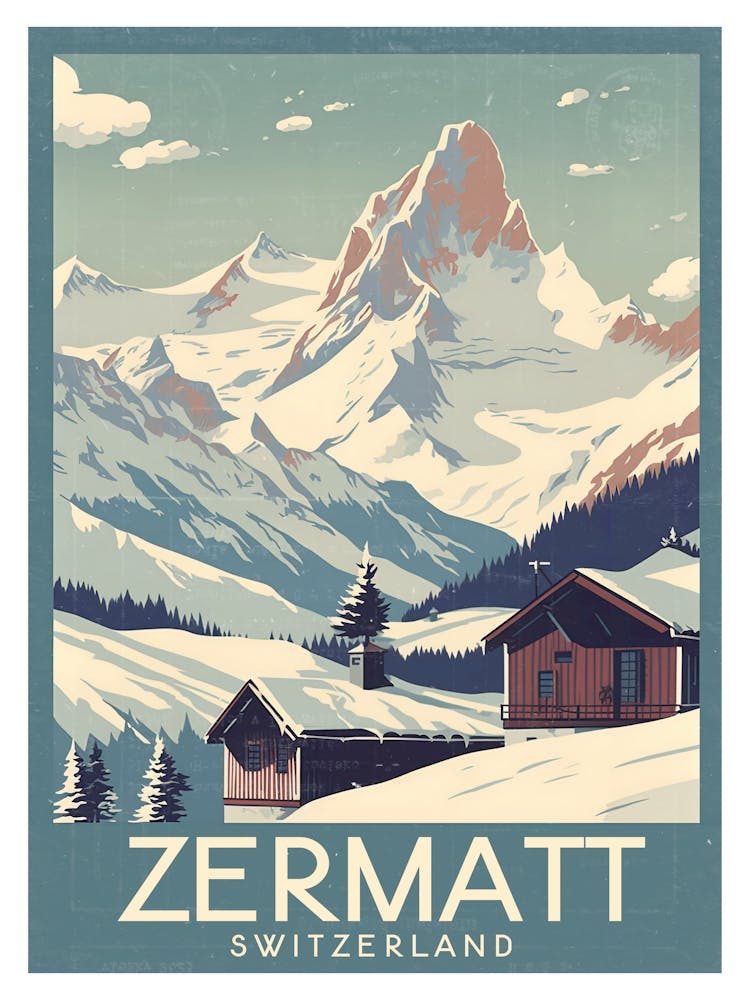Zermat Switzerland Print