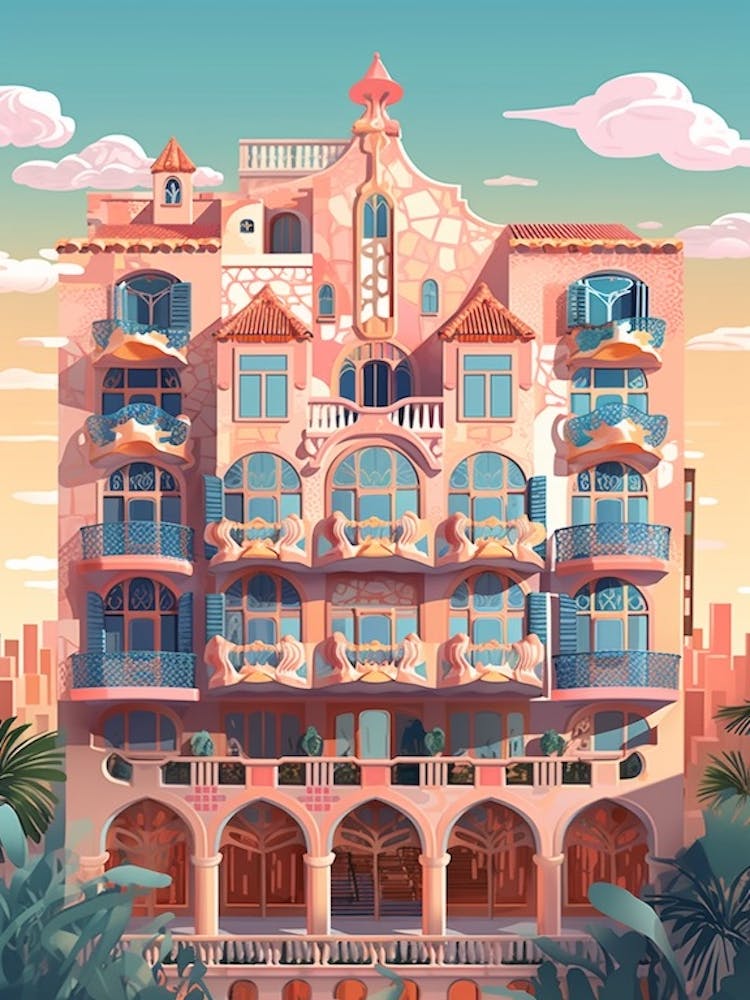 The Casa Batlló Barcelona Spain