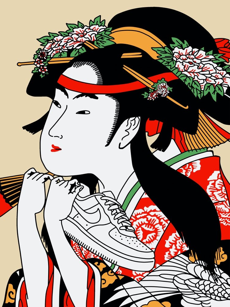 geisha sneakers force