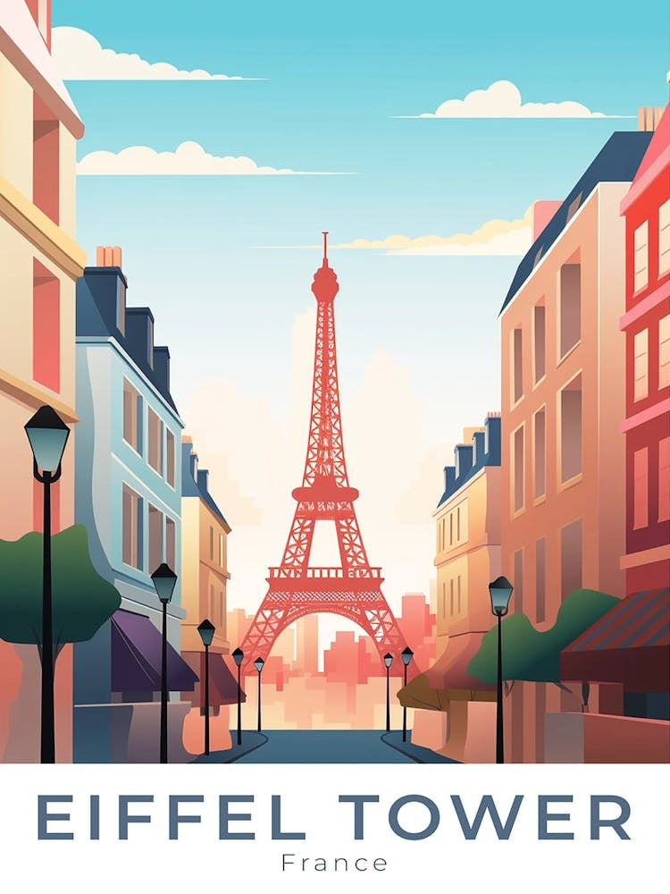 France Eiffel Tower Travel