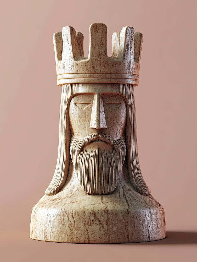 King,Tafl Chess, Viking's Chess Poster