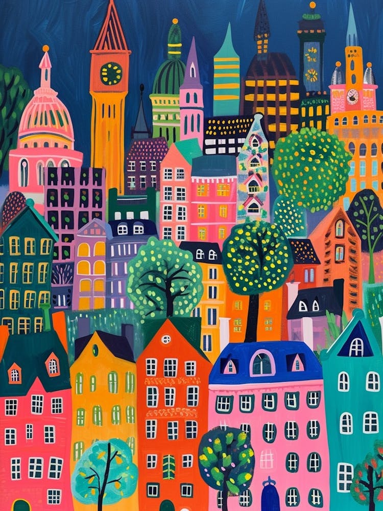 Kitsch Colourful London 1