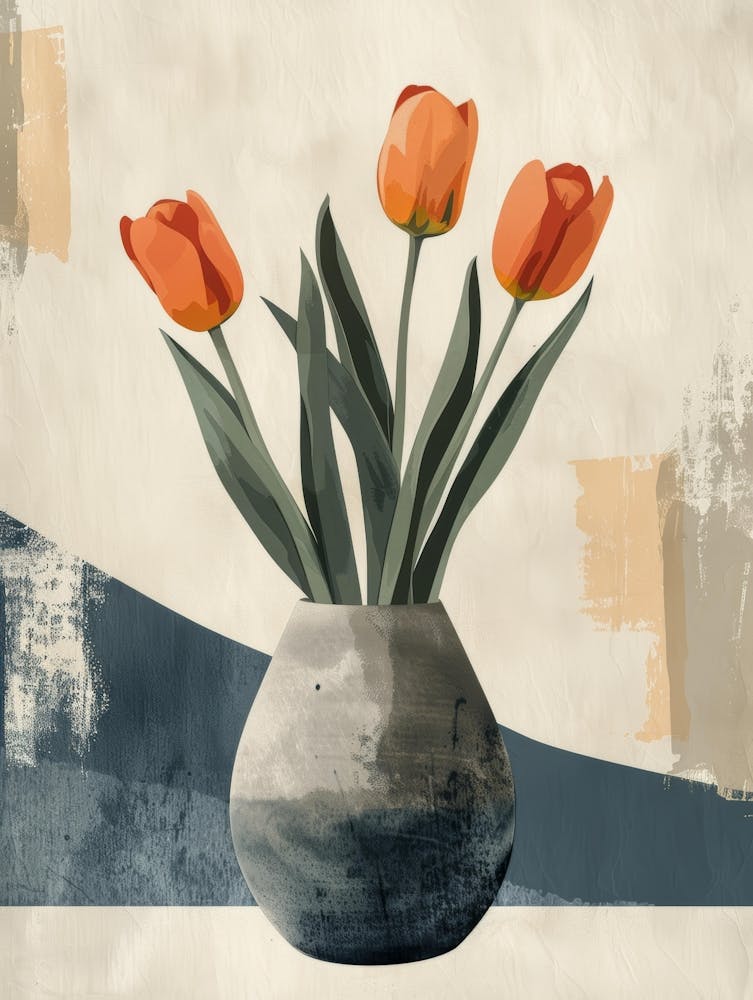 Tulips In A Vase 36