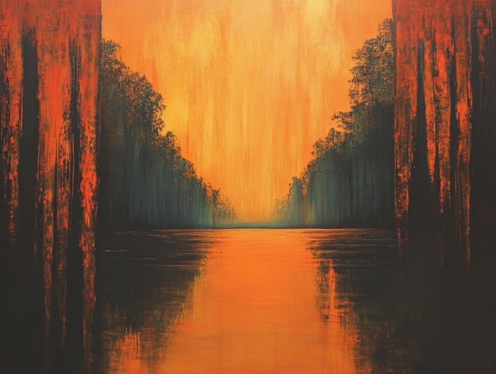 Sunset Over The Water 9