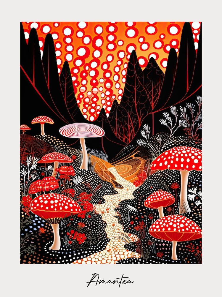 Poster Of Amantea, Italy, Illustration In The Style Of Pop Art 3