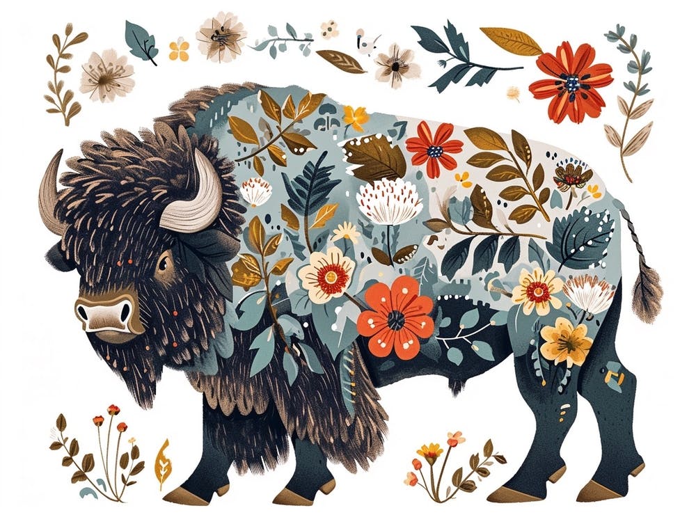 Little Floral Bison 4
