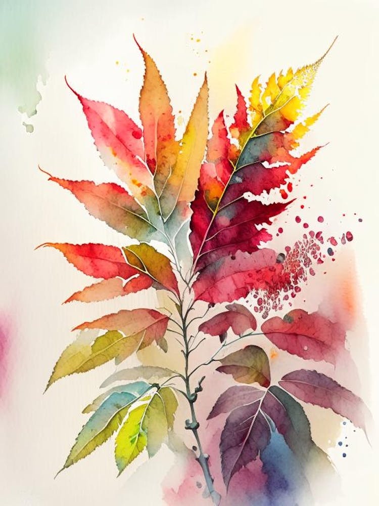 Poison Sumac Pop Art 1