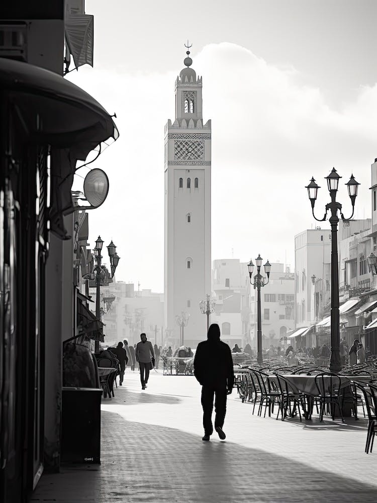 Casablanca, Morocco, Photography In Black And White 1