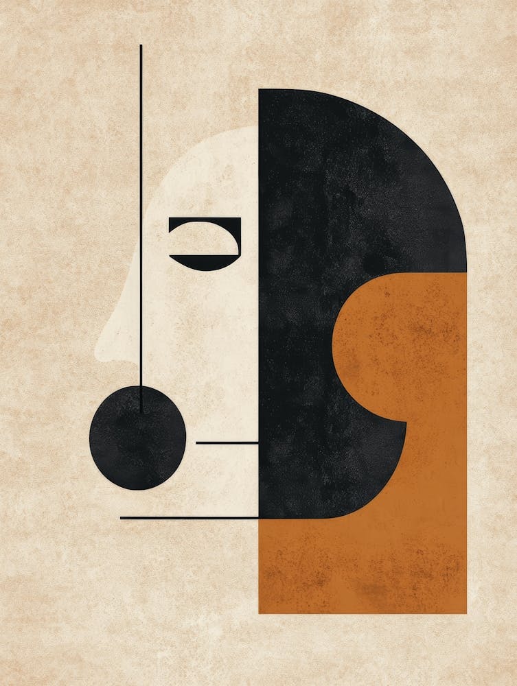 Abstract Portrait Of A Man 17