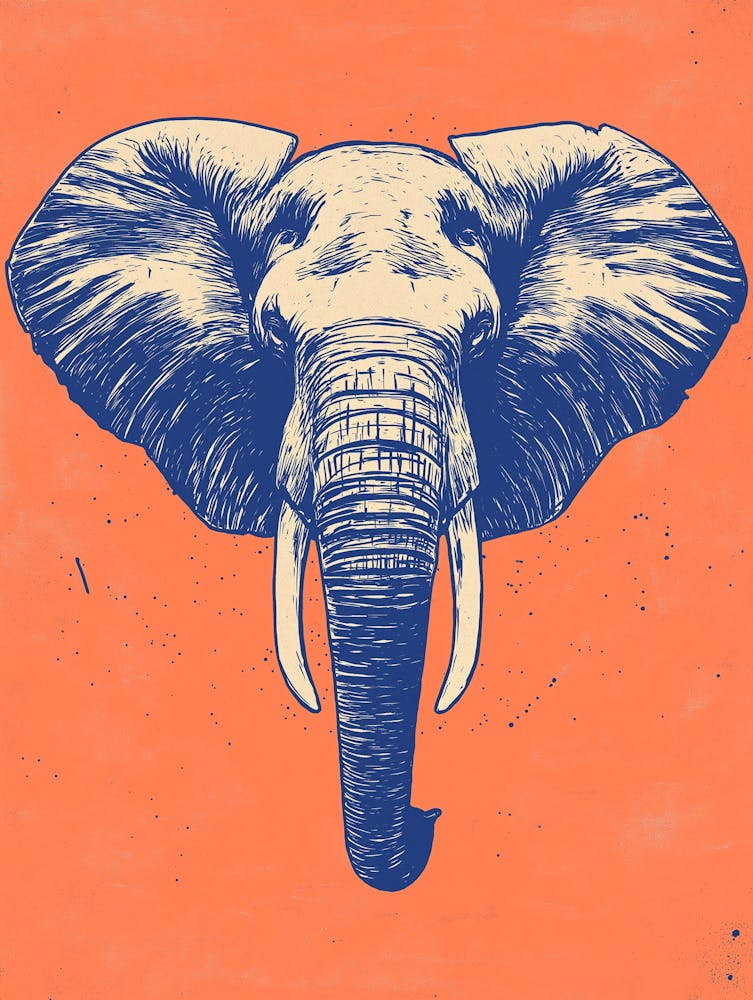 Elephant Canvas Print