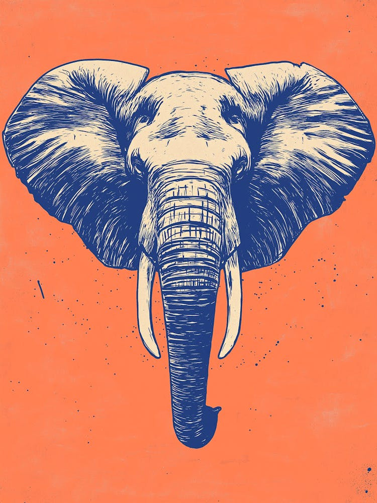 Elephant Canvas Print