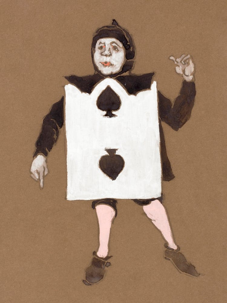 Two Of Spades (1915), Alice im Wunderland