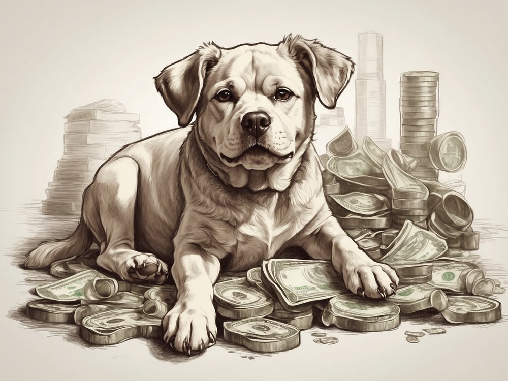 Dog With Money