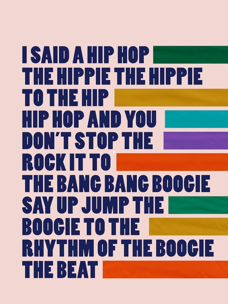 Vintage Rap Anthem - "I Said" 1