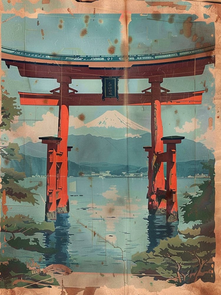 Miyajima Island Mid Century Modern 2