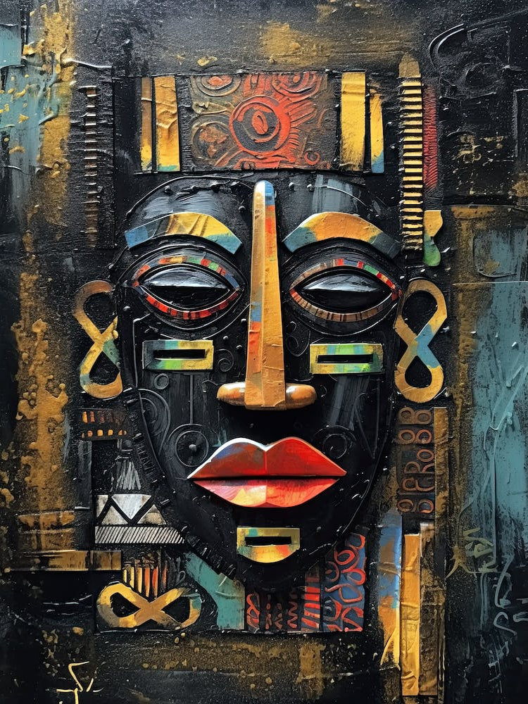 Tribal Canvas of Dreams: Embracing African Heritage
