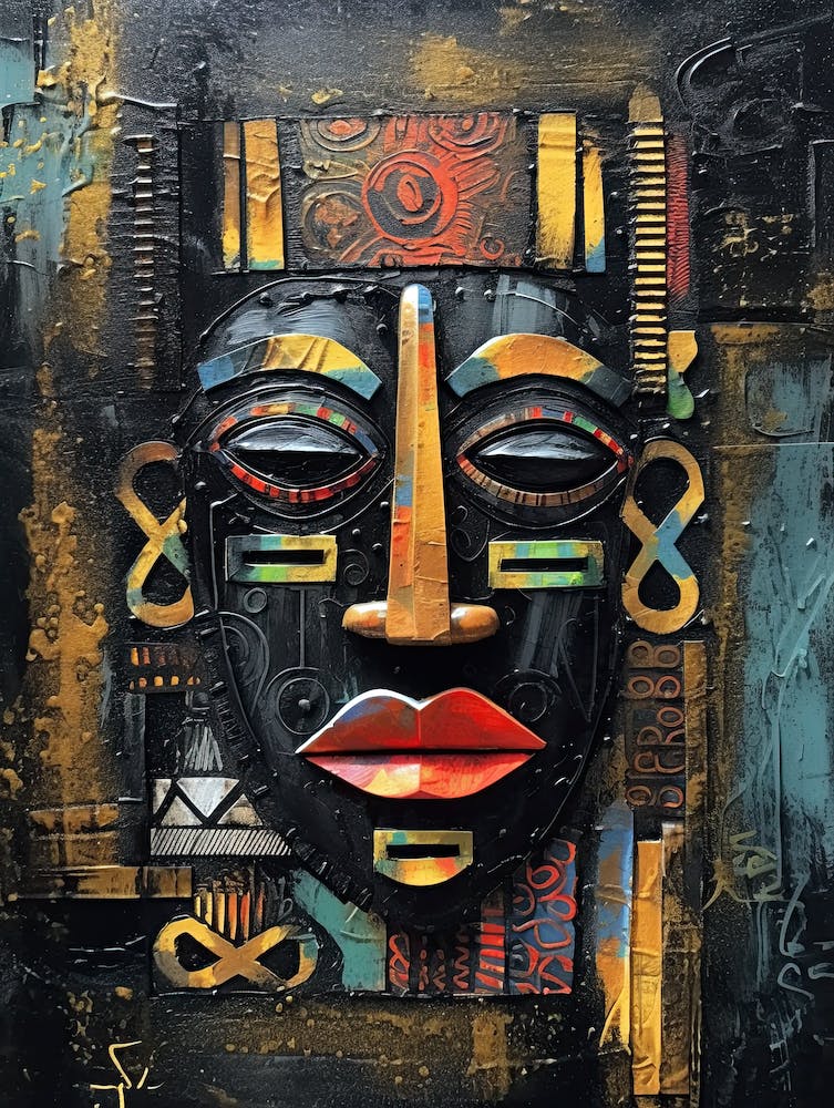 Tribal Canvas of Dreams: Embracing African Heritage