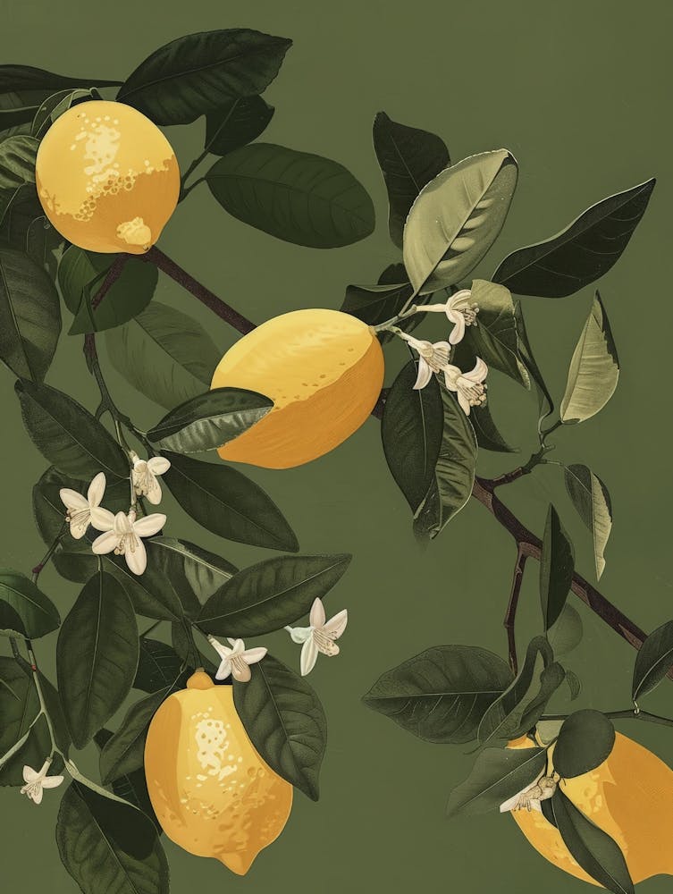 Lemons On A Branch 11