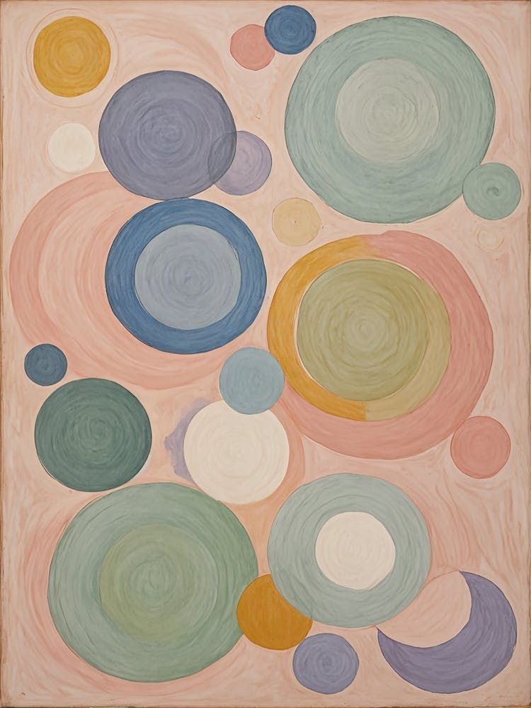 Circles In Pastel no3