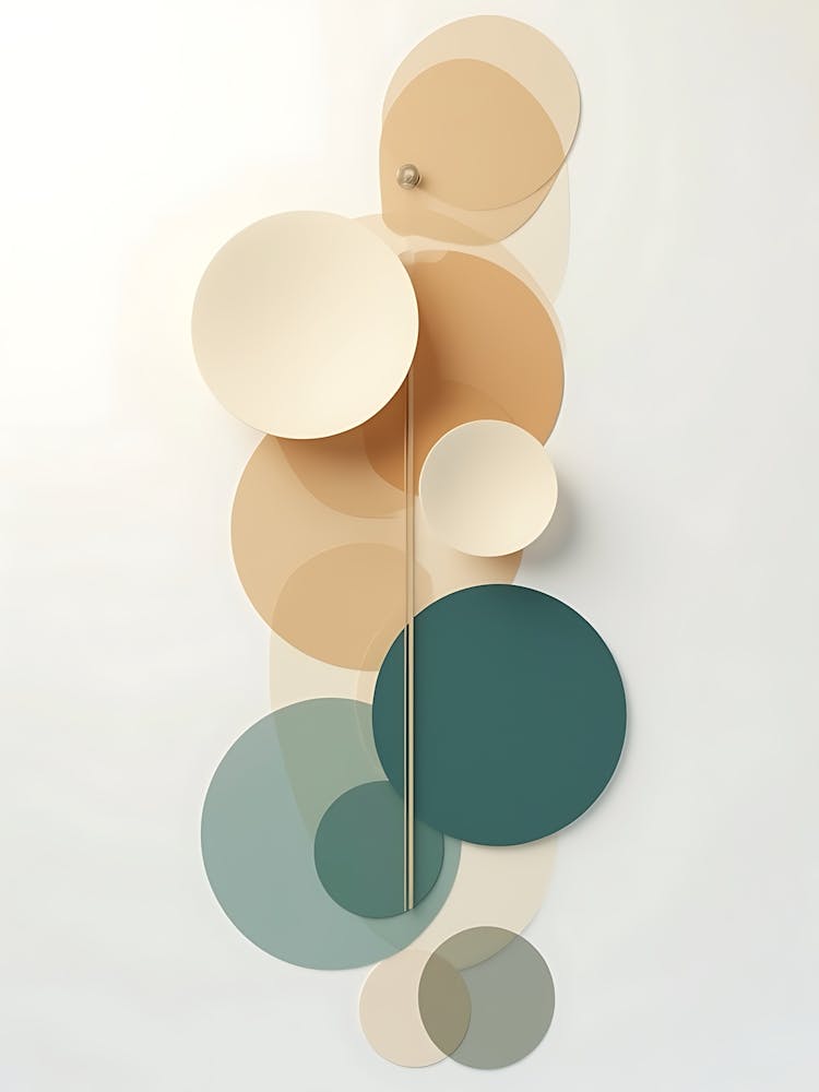 Serene Floral Contours 1