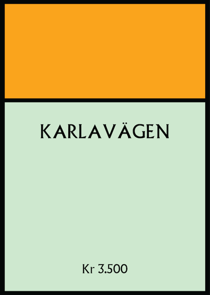 Karlavägen Stockholm Sweden