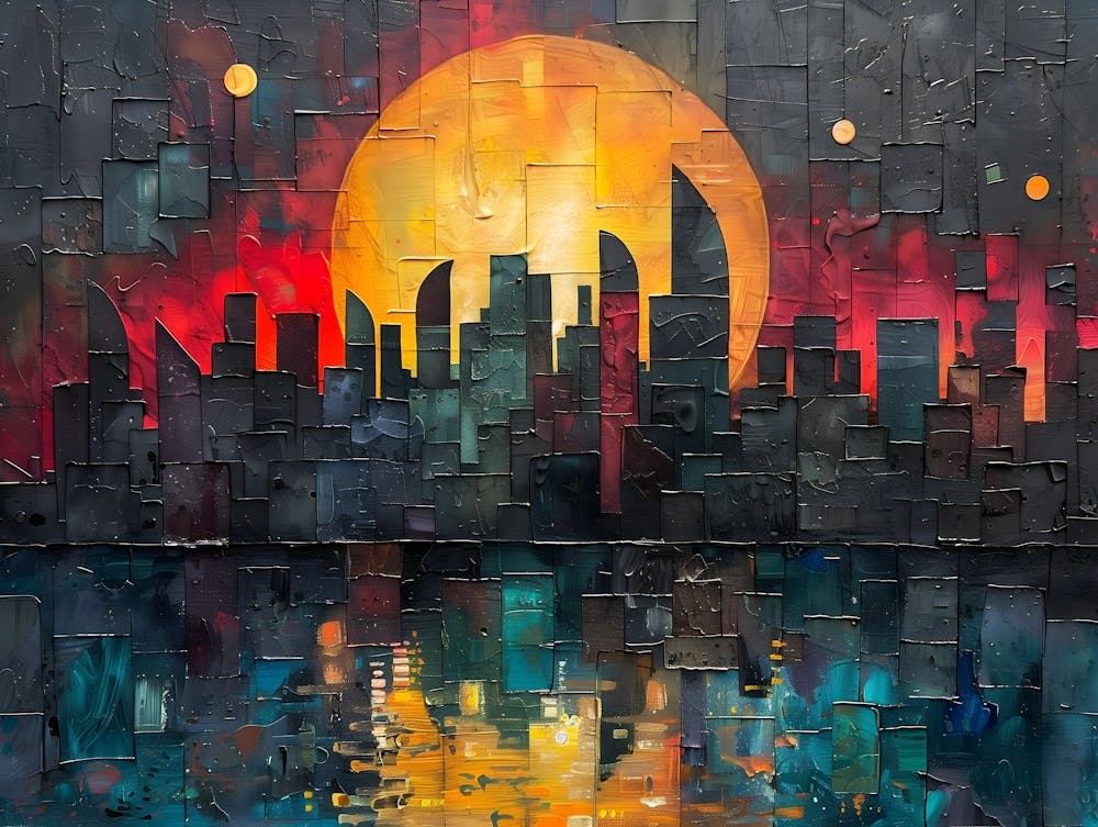 Sydney Cityscape, Cubism